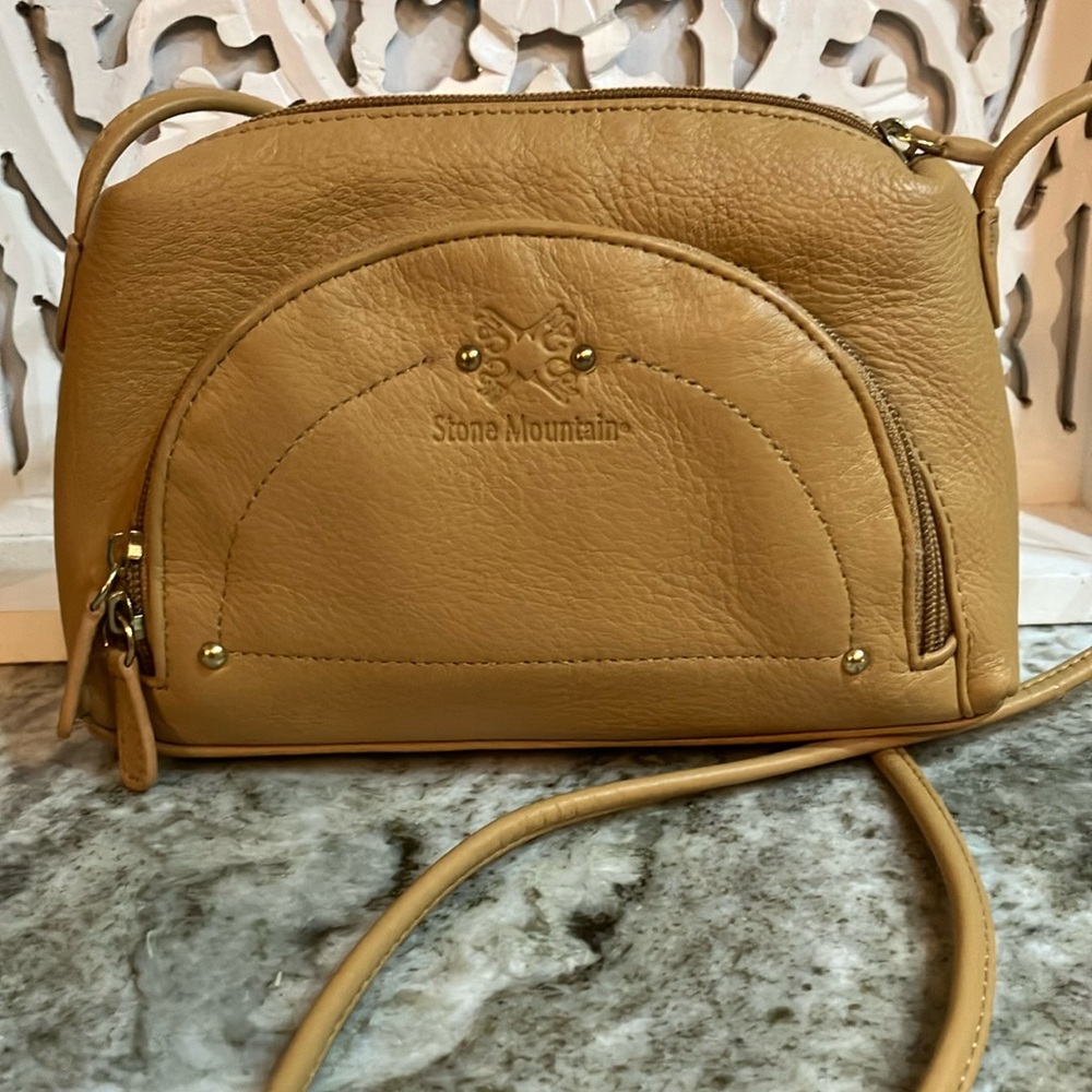 Stone Mountain soft Leather Crossbody
